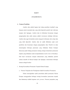 BAB IV ANALISIS DATA A. Temuan Penelitian Analisis data adalah