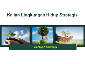 Kajian Lingkungan Hidup Strategis