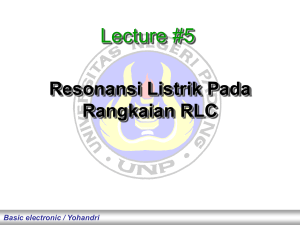 Rangkaian RLC Seri