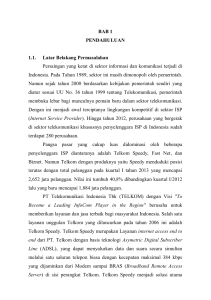 BAB 1 PENDAHULUAN 1.1. Latar Belakang Permasalahan