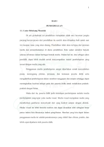 1 BAB I PENDAHULUAN 1.1. Latar Belakang Masalah Di era