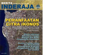 Berita Inderaja 6.qxp - Pusat Teknologi dan Data Penginderaan Jauh