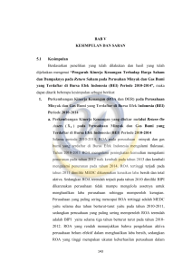 BAB V KESIMPULAN DAN SARAN 5.1