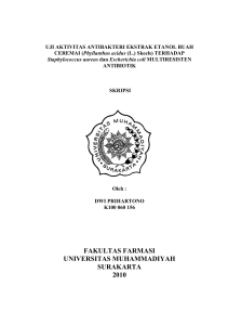 fakultas farmasi universitas muhammadiyah surakarta 2010