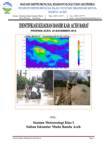 Stasiun Meteorologi Klas I Sultan Iskandar Muda - E