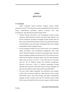 bab 6 penutup - Repository Maranatha