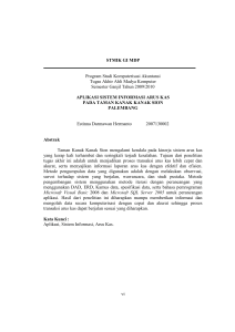 vi STMIK GI MDP Program Studi Komputerisasi