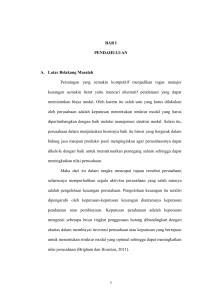 1 BAB I PENDAHULUAN A. Latar Belakang Masalah Persaingan