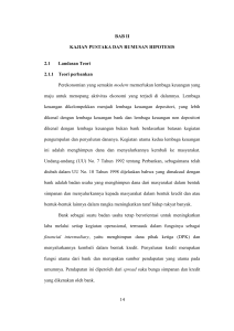 14 BAB II KAJIAN PUSTAKA DAN RUMUSAN HIPOTESIS 2.1