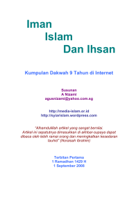 Iman Islam Dan Ihsan - Al Hikmah