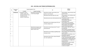 kisi – kisi soal uka teknik elektronika (532)