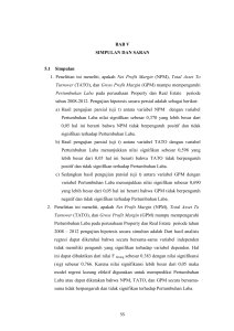 BAB V SIMPULAN DAN SARAN 5.1 Simpulan 1. Penelitian ini