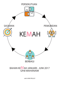 BAHAN KEMAH JANUARI - JUNI 2017 GPdI