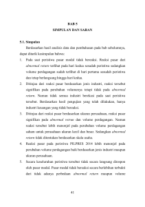 41 BAB 5 SIMPULAN DAN SARAN 5.1. Simpulan Berdasarkan hasil