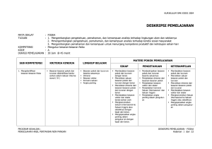 level kompetensi kunci