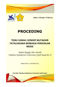 proceding - RP2U Unsyiah - Universitas Syiah Kuala