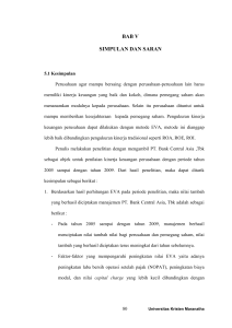 bab v simpulan dan saran - Repository Maranatha