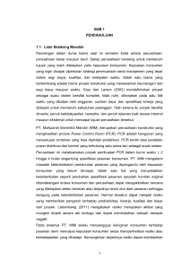 1 BAB 1 PENDAHULUAN 1.1. Latar Belakang Masalah Persaingan