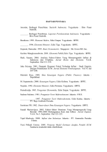 daftar pustaka - Universitas Muhammadiyah Surakarta