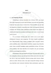 BAB I PENDAHULUAN A. Latar Belakang Masalah Perkembangan