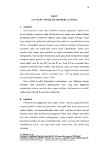 BAB V SIMPULAN, IMPLIKASI, DAN