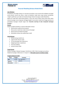 Financial Modeling Berbasis Model Bisnis