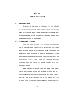 bab iii metode penelitian - Perpustakaan Universitas Mercu Buana