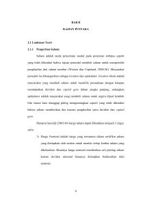 8 BAB II KAJIAN PUSTAKA 2.1 Landasan Teori 2.1.1 Pengertian