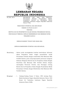 lembaran negara republik indonesia - Direktorat Jenderal Peraturan