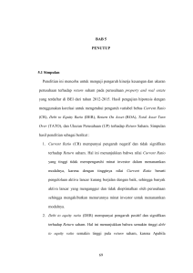 69 BAB 5 PENUTUP 5.1 Simpulan Penelitian ini mencoba untuk