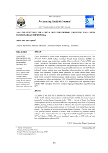 Accounting Analysis Journal