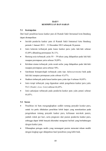 89 BAB V KESIMPULAN DAN SARAN 5.1 Kesimpulan Dari hasil