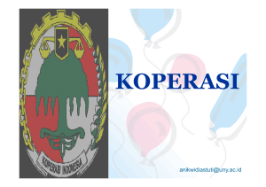 PI 13 KOPERASI