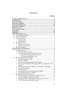 iii DAFTAR ISI Halaman LEMBAR PERSETUJUAN