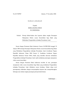 No.8/27/DPNP Jakarta, 27 November 2006 S U R A T   E D A R A N
