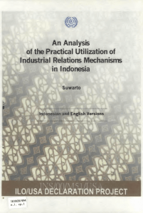 An Analysis of the Practical Utilization of Industrial Relations