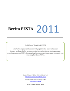 Berita PESTA - SABDA