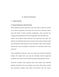 9 II. TINJAUAN PUSTAKA 2. Tinjauan Pustaka 2.1 Konsep