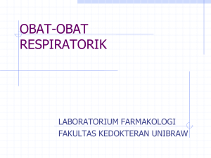 obat-obat respiratorik