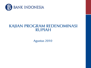 7 Prasyarat dan Tantangan Pelaksanaan Redenominasi Rupiah