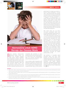 Atomoxetine untuk ADHD Remaja dan Dewasa Muda