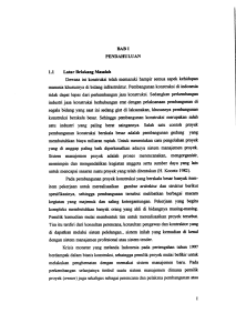 manusia khususnya di bidang infirastruktur. Pembangunan