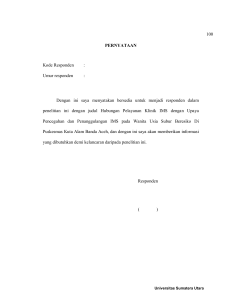 Umur responden - Universitas Sumatera Utara