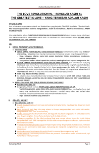 Outline Khotbah 05-Juli-2015