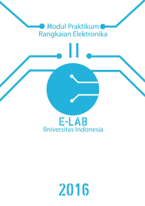 Modul Prak RE Bagian 2 - Laboratorium Elektronika UI