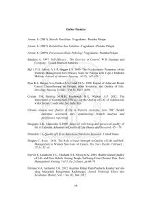 Daftar Pustaka Azwar, S. (2001). Metode Penelitian. Yogyakarta