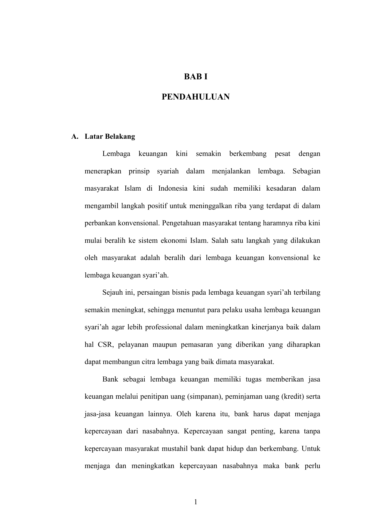 Regulasi Baitul Mal Wa Tamwilatau Bmt - Doc Makalah Bmt ...