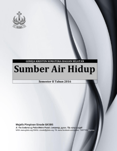 Sumber Air Hidup