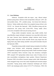 1 BAB I PENDAHULUAN 1.1. Latar Belakang Indonesia merupakan