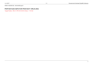 pertanyaan seputar penyakit virus zika